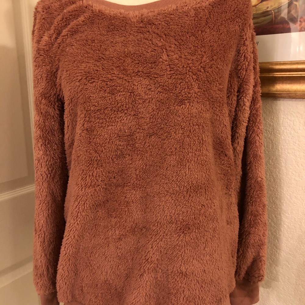 Fitted Sherpa Sweatshirts